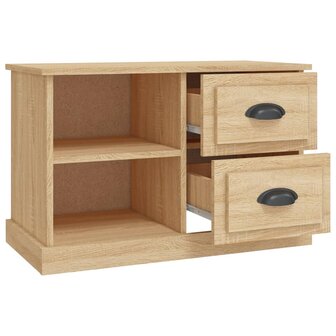 Tv-meubel 73x35,5x47,5 cm bewerkt hout sonoma eikenkleurig 7