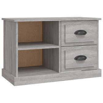 Tv-meubel 73x35,5x47,5 cm bewerkt hout grijs sonoma eikenkleur 2