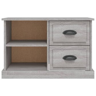 Tv-meubel 73x35,5x47,5 cm bewerkt hout grijs sonoma eikenkleur 6