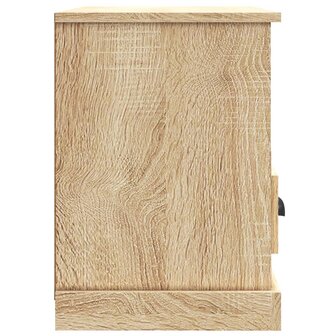 Tv-meubel 80x35x50 cm bewerkt hout sonoma eikenkleurig 7