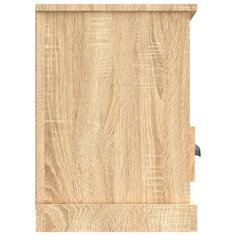 Tv-meubel 100x35x50 cm bewerkt hout sonoma eikenkleurig 8