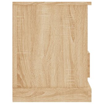 Tv-meubel 93x35,5x45 cm bewerkt hout sonoma eikenkleurig 7