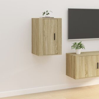 Tv-wandmeubels 2 st 40x34,5x60 cm sonoma eikenkleurig 4