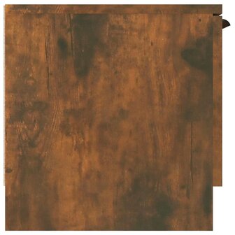 Tv-meubel 102x35x36,5 cm bewerkt hout gerookt eikenkleurig 8