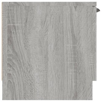 Tv-meubel 102x35x36,5 cm bewerkt hout grijs sonoma eikenkleurig 8