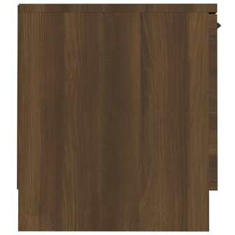 Tv-meubel 140x35x40 cm bewerkt hout bruin eikenkleur 6