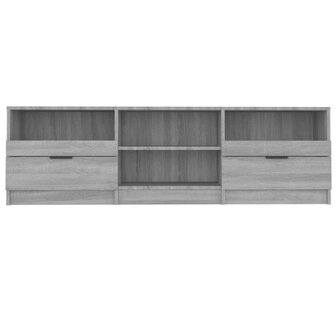 Tv-meubel 150x33,5x45 cm bewerkt hout grijs sonoma eikenkleurig 4