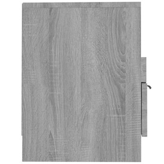 Tv-meubel 150x33,5x45 cm bewerkt hout grijs sonoma eikenkleurig 6