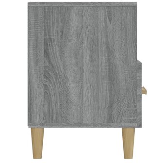 Tv-meubel 102x36x50 cm bewerkt hout grijs sonoma eikenkleurig 8