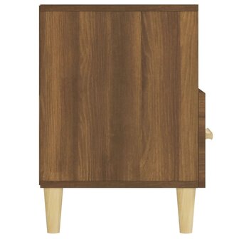 Tv-meubel 102x36x50 cm bewerkt hout bruin eikenkleur 8