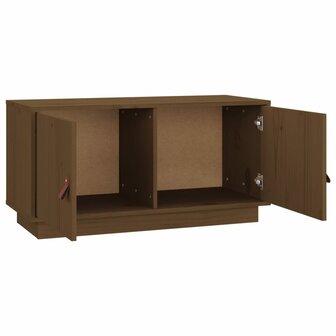 Tv-meubel 80x34x40 cm massief grenenhout honingbruin 7