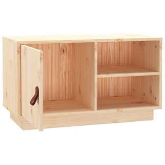 Tv-meubel 70x34x40 cm massief grenenhout 7