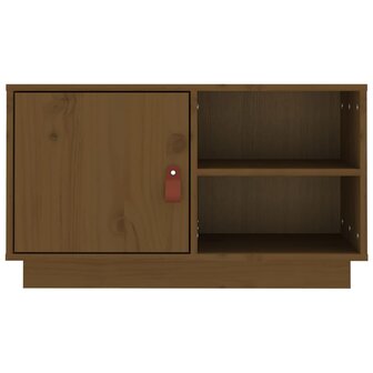 Tv-meubel 70x34x40 cm massief grenenhout honingbruin 6