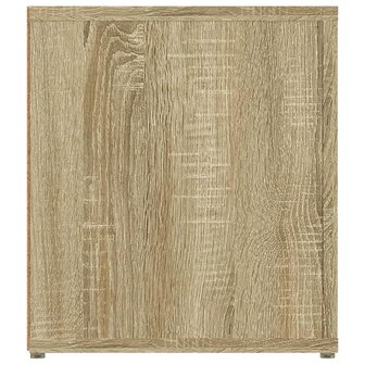 Tv-meubel 80x31,5x36 cm bewerkt hout sonoma eikenkleurig 7