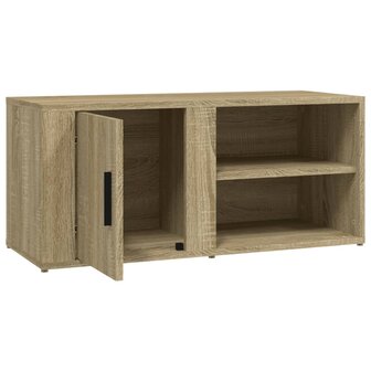 Tv-meubels 2 st 80x31,5x36 cm bewerkt hout sonoma eikenkleurig 9