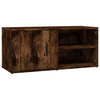 Tv-meubels 2 st 80x31,5x36 cm bewerkt hout gerookt eikenkleurig 6