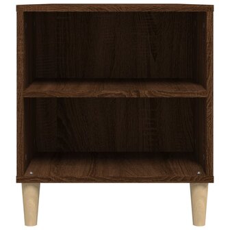 Tv-meubel 102x44,5x50 cm bewerkt hout bruin eikenkleur 8