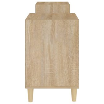 Tv-meubel 160x35x55 cm bewerkt hout sonoma eikenkleurig 8