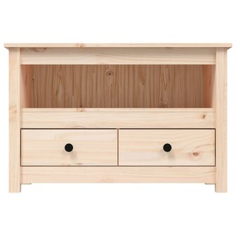 Tv-meubel 79x35x52 cm massief grenenhout 6