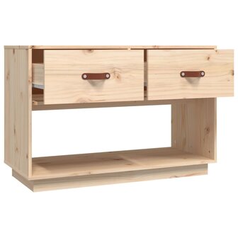 Tv-meubel 90x40x60 cm massief grenenhout 8