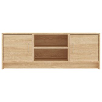 Tv-meubel 102x30x37,5 cm bewerkt hout sonoma eikenkleurig 5