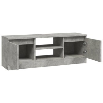 Tv-meubel met deur 102x30x36 cm betongrijs 6