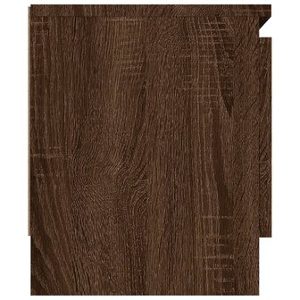 Tv-meubel met deur 102x30x36 cm bruin eikenkleur 7