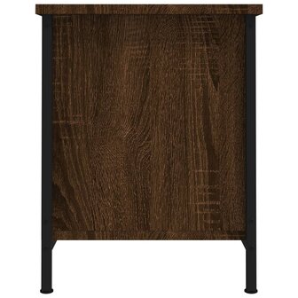 Tv-meubel met deuren 60x35x45 cm bewerkt hout bruin eiken 7