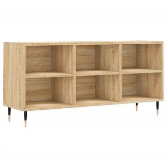 Tv-meubel 103,5x30x50 cm bewerkt hout sonoma eikenkleurig 2