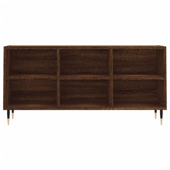 Tv-meubel 103,5x30x50 cm bewerkt hout bruin eikenkleur 4