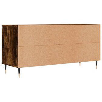 Tv-meubel 104x35x50 cm bewerkt hout gerookt eikenkleurig 8