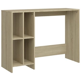 Bureau 102,5x35x75 cm bewerkt hout sonoma eikenkleurig 2