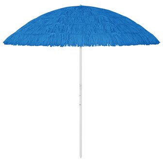 Strandparasol Hawa&iuml; 300 cm blauw 1