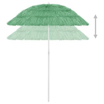 Strandparasol Hawa&iuml; 180 cm groen 4