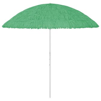 Strandparasol Hawa&iuml; 300 cm groen 1