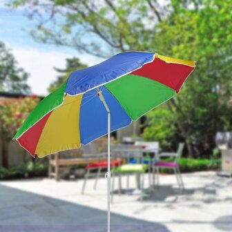 HI Strandparasol 150 cm meerkleurig 2