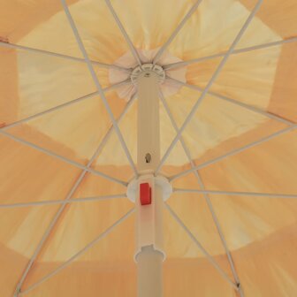 Strandparasol Hawa&iuml; stijl 180 cm naturel 4