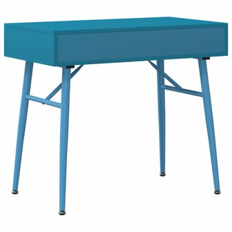 Computerbureau in antieke stijl met lade 90x50x76,5 cm groen 6