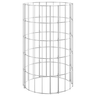 Gabion plantenbakken 3 st rond verhoogd &Oslash;30x50 cm staal 3