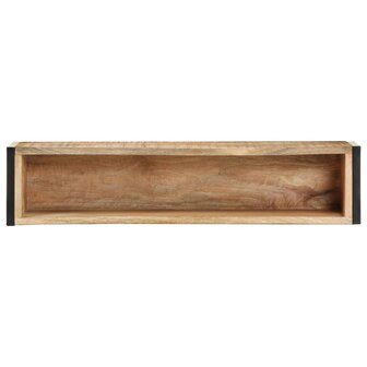 Plantenbak 90x20x68 cm ruw mangohout 3