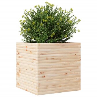 Plantenbak 70x70x68,5 cm massief grenenhout 4