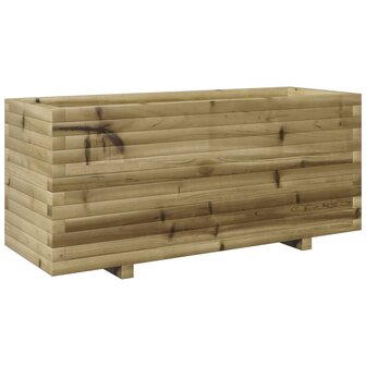 Plantenbak 110x40x49,5 cm ge&iuml;mpregneerd grenenhout 7