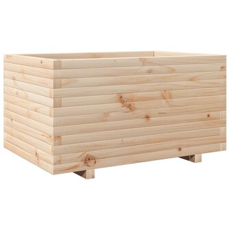 Plantenbak 90x60x49,5 cm massief grenenhout 2