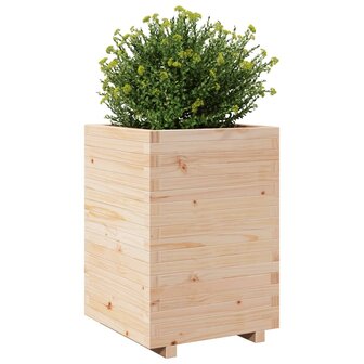 Plantenbak 50x50x72,5 cm massief grenenhout 4