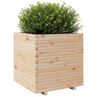 Plantenbak 70x70x72,5 cm massief grenenhout 4