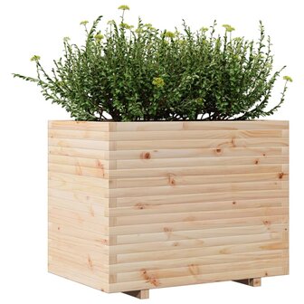 Plantenbak 90x60x72,5 cm massief grenenhout 4