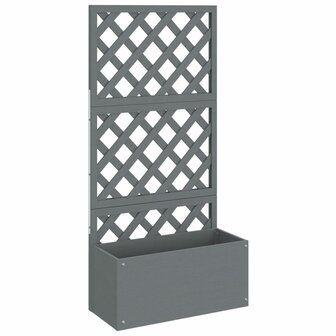 Plantenbak met latwerk 65x33x135 cm HKC 2