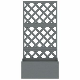 Plantenbak met latwerk 65x33x135 cm HKC 4