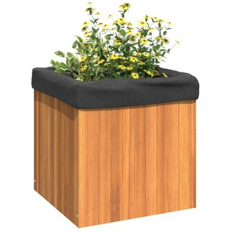 Plantenbak 45x45x45 cm massief acaciahout 4