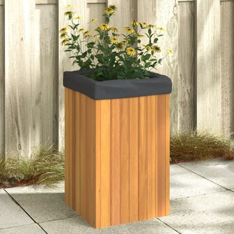 Plantenbak 35x35x60 cm massief acaciahout 1